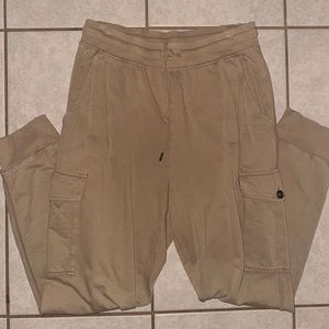 Aerie, Tan Joggers, Size Large